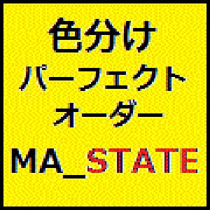 わかりやすい色分けパーフェクトオーダーMA_STATE インジケーター・電子書籍