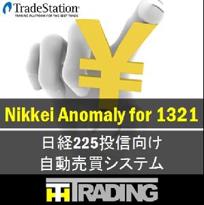 Nikkei Anomaly for 1321 自動売買