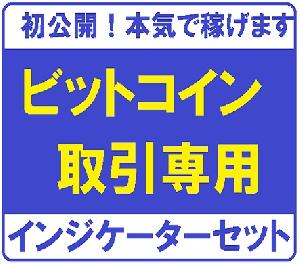 初公開！本気で稼げます！ビットコイン取引専用インジケーターセット インジケーター・電子書籍