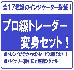 全１７種類のインジケーター搭載！プロ級トレーダー変身セット！ インジケーター・電子書籍