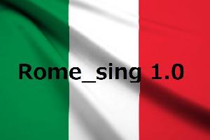 Rome_sing 1.0 インジケーター・電子書籍