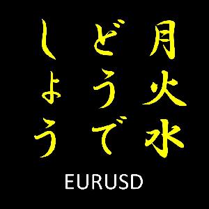 月火水どうでしょう ～EURUSD～ ナンピン無し ワンショットで高勝率デイトレ 自動売買