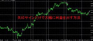 矢印サインだけで大幅に利益を出す方法 インジケーター・電子書籍