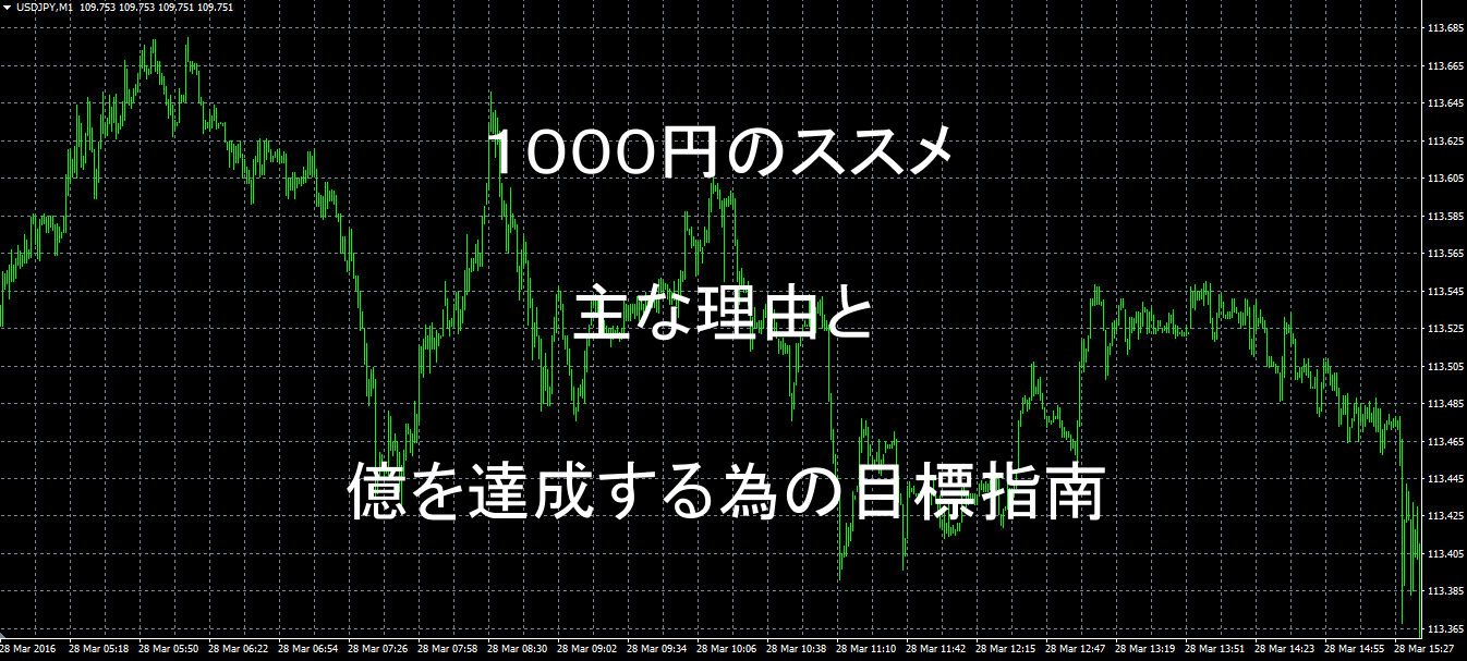 １０００円のススメ インジケーター・電子書籍