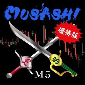 【優待版】MUSASHI_ GBPUSD_M5 インジケーター・電子書籍