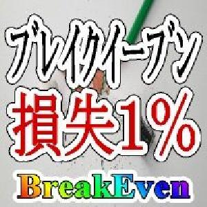 ブレイクイーブン＆損失１％ライン インジケーター・電子書籍