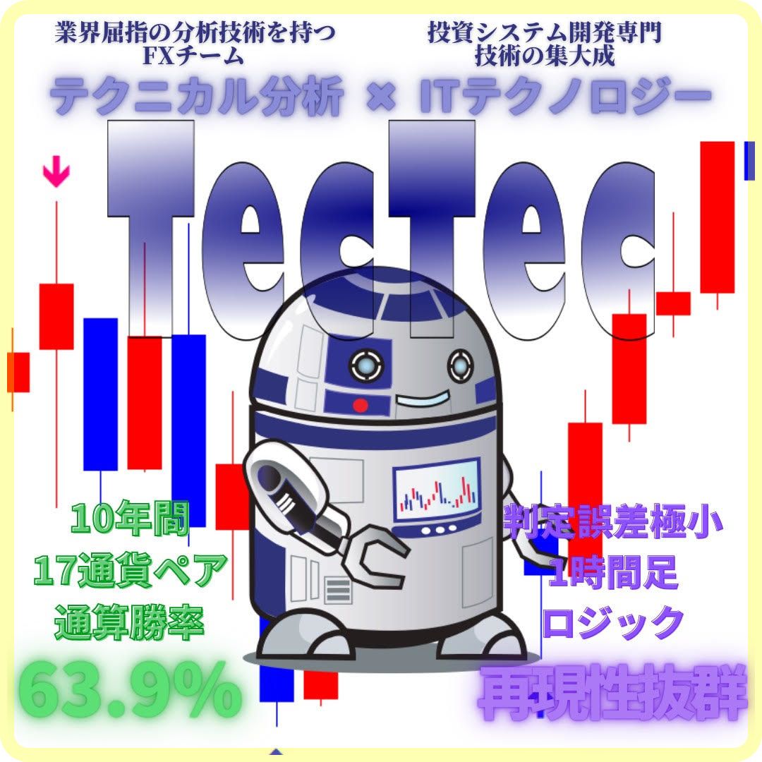 バイナリー向けMT4インジ『TecTec』１時間足ロジック - インジケーター・電子書籍 - 世界のトレード手法・ツールが集まるマーケットプレイス -  GogoJungle