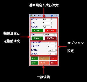 簡単成行・指値・決済注文ツールで楽オーダー！【Raku-Order】 インジケーター・電子書籍