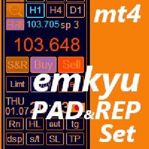 emkyuPAD REPset インジケーター・電子書籍