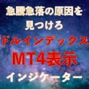 ドルインデックスをMT4に表示インジケーター インジケーター・電子書籍