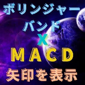 ボリンジャーバンドとMACDで矢印を表示 インジケーター・電子書籍