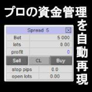 プロの資金管理を自動で実行 for MT4 インジケーター・電子書籍