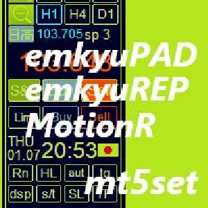 裁量取引支援emkyuSetMT5 インジケーター・電子書籍