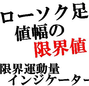 ローソク足の値幅の限界値（限界運動量）を示す「Voline」＋トレード手法解説動画 インジケーター・電子書籍