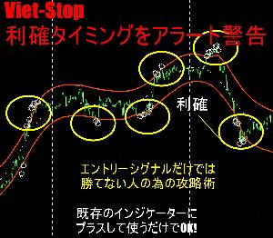 利確・損切タイミング特化型攻略ツール　Viet-Stop インジケーター・電子書籍