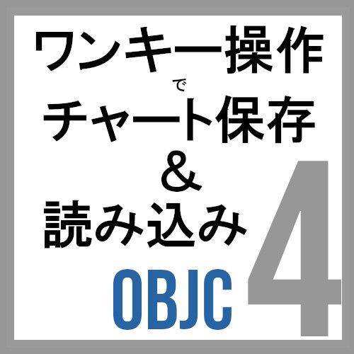 チャートを保存＆読み込み  ショートカットインジケーター【TemplateSave&Load】【MT4】【トライアル版】 インジケーター・電子書籍