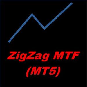 【MT5版】ZigZagMTF（マルチタイムフレームジグザグ） インジケーター・電子書籍