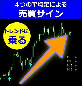 平均足４TF売買サイン インジケーター・電子書籍