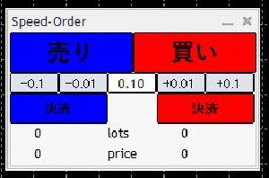 MT4スピード注文・決済ツール インジケーター・電子書籍