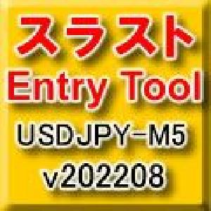 スラスト押し目戻りエントリーツール USDJPY-M5 v202208 インジケーター・電子書籍