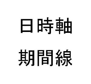 日時スケール／期間区切り インジケーター・電子書籍