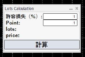 ロット計算ツール インジケーター・電子書籍