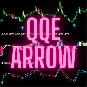 【QQE arrows　mq4版】買われすぎ売られすぎを判断可能なサインツール！リペイントなし！ インジケーター・電子書籍