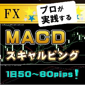 【FX MACDスキャルピング】 MACDで相場からPIPSを刈り取る トレードシステム サインツール シグナルツール 必勝法 デイトレード 手法 投資法 トレンド テクニック インジケーター・電子書籍