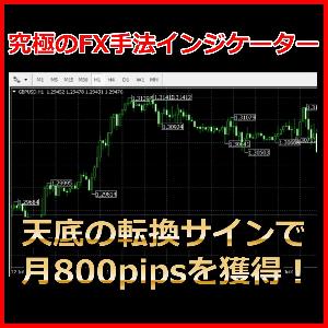 究極のFX手法インジケーター〈天底の転換サインで月800pipsを獲得！〉 インジケーター・電子書籍