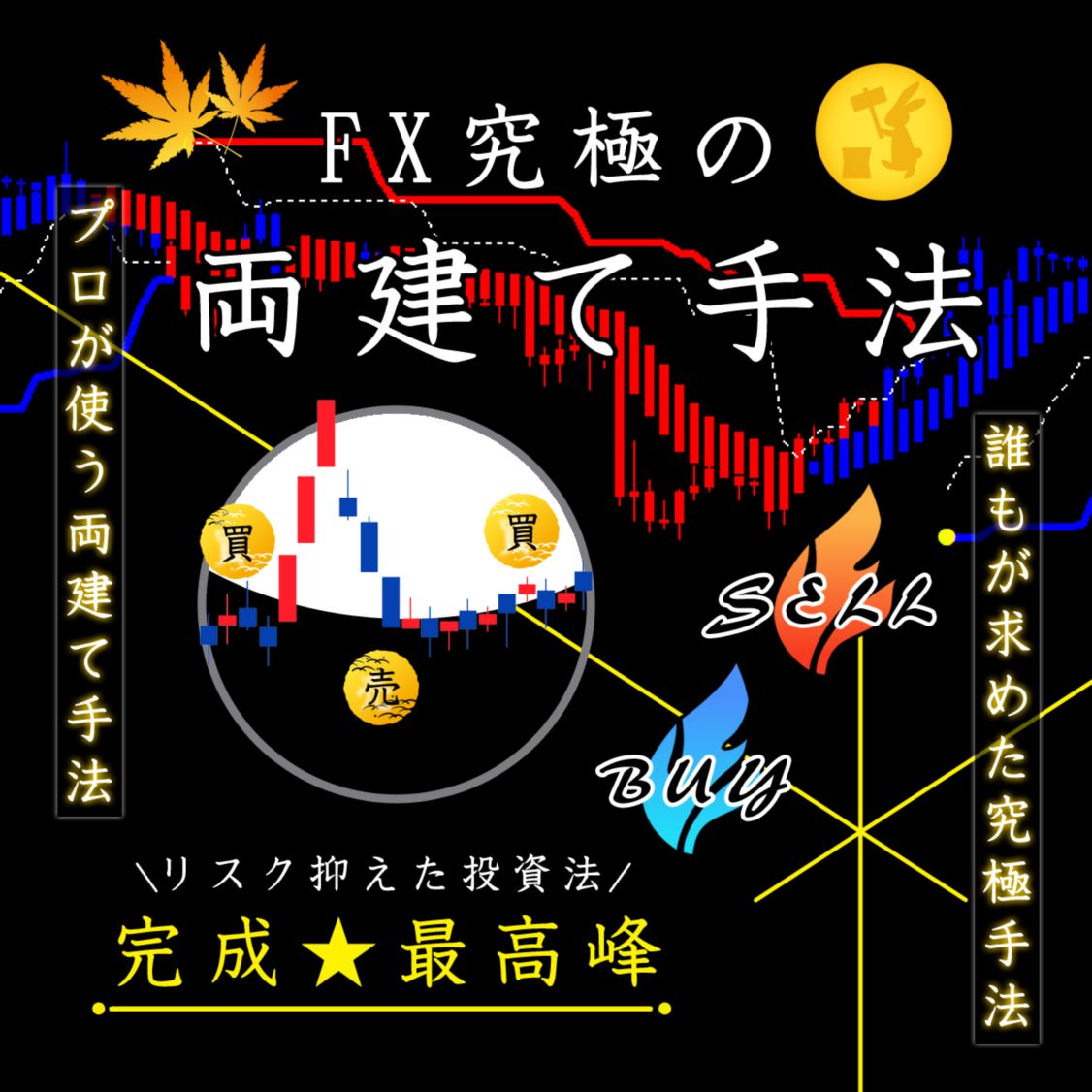 FX究極の両建て手法 プロが使うサインツールやテクニカルを組み合わせた両建て必勝法 リスクを抑えたトレード手法 - インジケーター・電子書籍 -  世界のトレード手法・ツールが集まるマーケットプレイス - GogoJungle