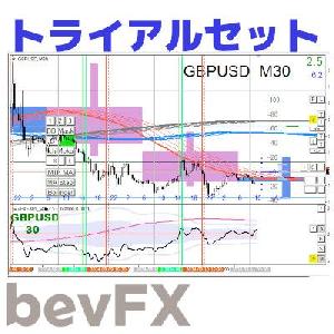 bevFXシリーズ「トライアル版セット」…機能限定でも実用と学習＆訓練用に活用できるリッチなインジケーター19本セット。 インジケーター・電子書籍