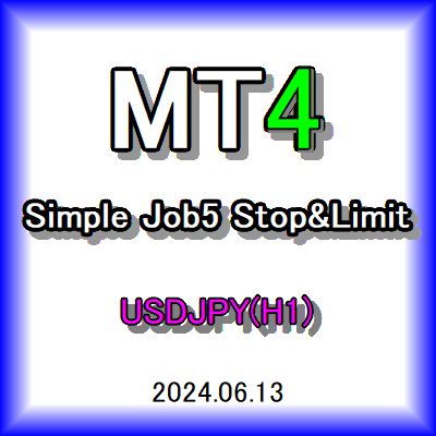 Simple_Job5_Stop&Limit USDJPY(H1)