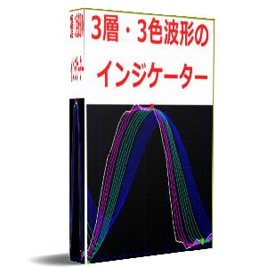 3層・3色波形のインジケーター インジケーター・電子書籍