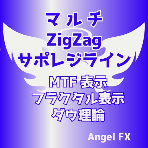 マルチ ZigZag ＆ サポレジ/フラクタル/ブレイクアウト表示 インジケーター・電子書籍