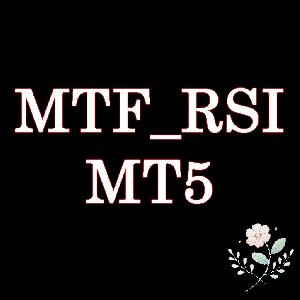 MTF_RSI　MT5用マルチタイムインジケータ（相対力指数） インジケーター・電子書籍