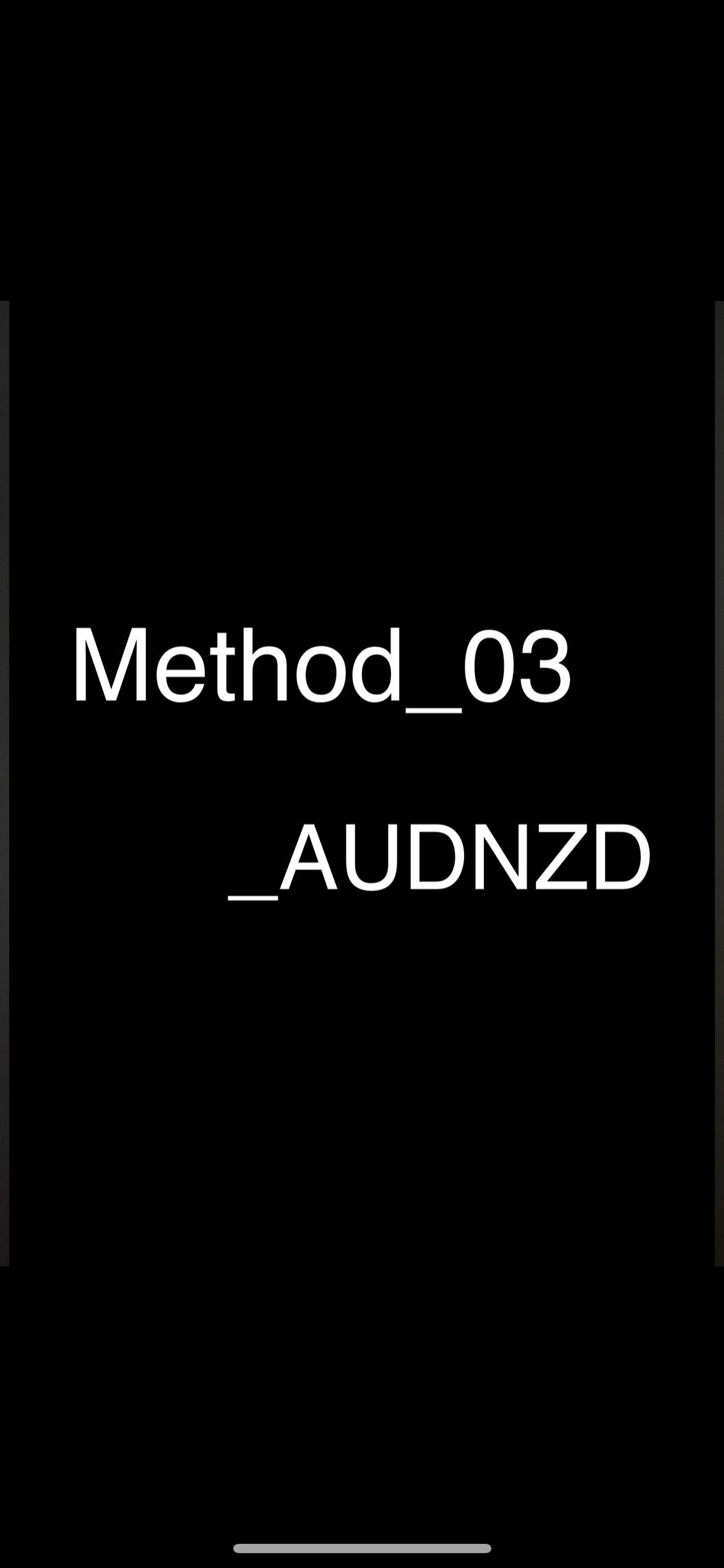 Method_03_AUDNZD Auto Trading