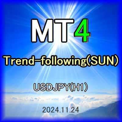 เทรนด์ฟอลโลว์(Sun)_USDJPY(H1)