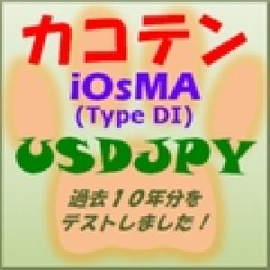 カコテン iOsMA (type DI) USDJPY 自動売買