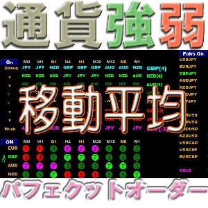 通貨強弱MA 一目瞭然 8通貨(28通貨ペア) 全時間足 強さランキング インジケーター・電子書籍